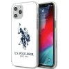 US Polo USHCP12MTPUHRWH iPhone12/12 Pro 6,1 biały/white Shiny Big Logo